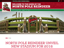 Tablet Screenshot of northpolereindeer.com